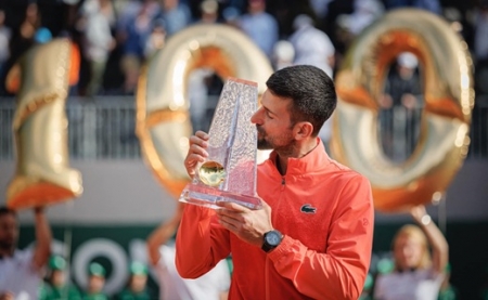 100. ATP-győzelmét aratta Djokovics Genfben