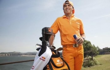 Extrém golf Rickie Fowlerrel